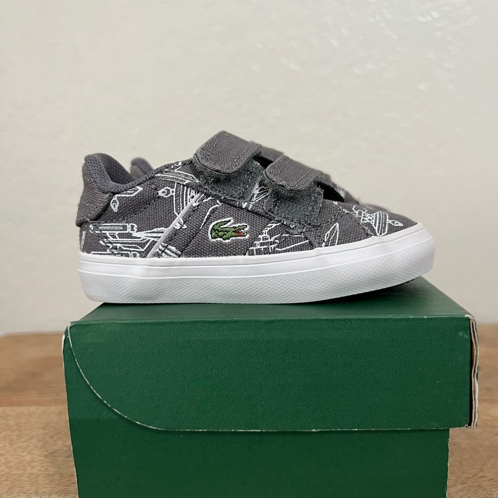NWB Lacoste baby boy shoes - Picture 3 of 7